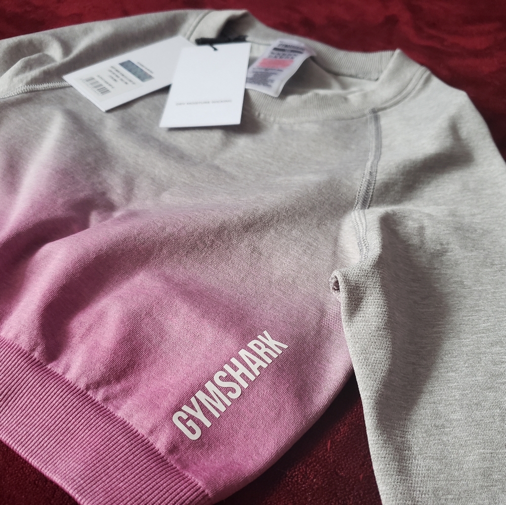 long sleeve crop top GYMSHARK